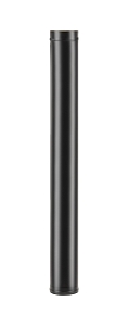 Труба Везувий BLACK (AISI 430/0,8мм) д.150, L-1м